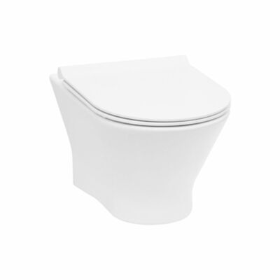 Roca Nexo Set Wand Tiefspül WC spülrandlos m. Slim WC Deckel Softclose A34H64L00