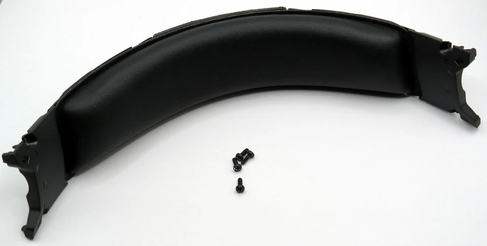 Logitech G935 & G635 Ersatz-Leder-Bügel-Polster (PU) m. Halterung. G633 & G933 - Bild 2 von 3