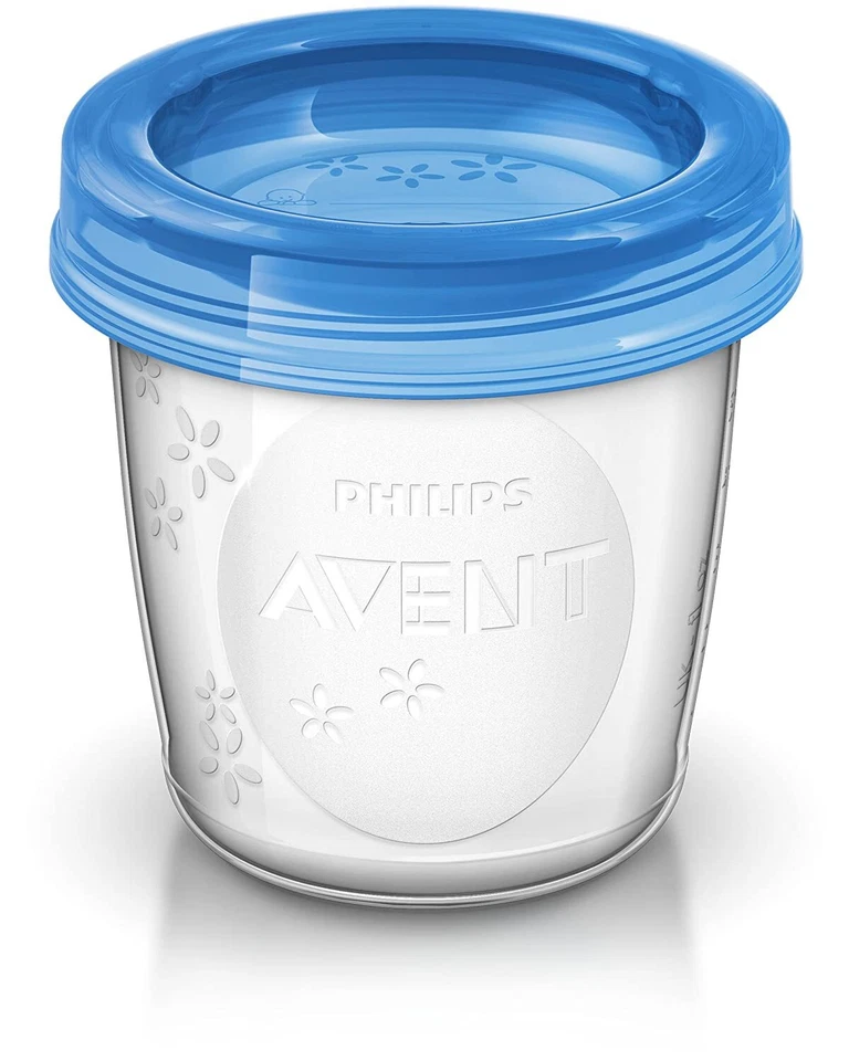 Philips AVENT SCF618/10 Aufbewahrungssystem 180 ml Schraubdeckel Set 10er Pack - Bild 3 von 4