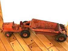 Vintage Doepke Euclid Toy Bottom Dump The Pioneer Truck Earth Mover