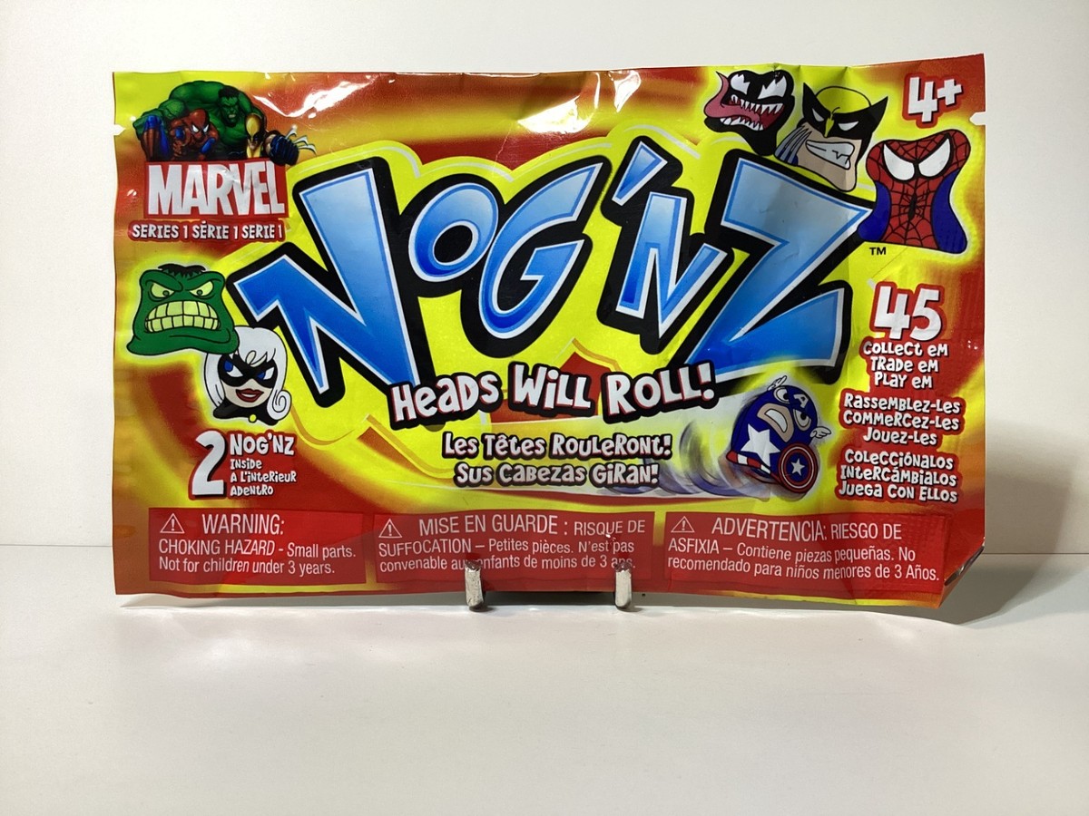 GOOGIE REDUX ：ペーパーバック 2004/10/14 Sealed Pack Marvel Nog'nz (Like Gogo's Crazy Bones) Brand New