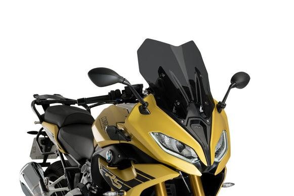 Puig Racing Screen Windshield Dark Smoke BMW R1200 RS 15 - 18 R1250 RS 19 - 25