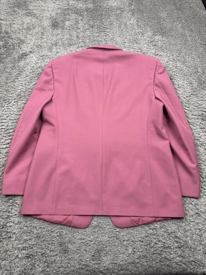 Blazer Miami Vice After Six Hombres 46L Rosa Flamenco Formal Esmoquin Chaqueta Hecha en EE. UU. Foto 2 de 4