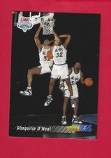 Shaquille O'Neal 1992-93 Upper Deck #1b Trade Card Rookie Card HOF Orlando Magic