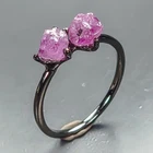 Jewellery Natural Tourmaline Ring 925 Sterling Silver Size 7.5 /R471061