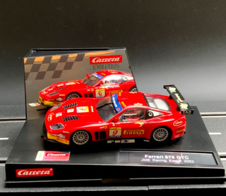 🟢⚠️ Carrera Evolution 25726 Ferrari 575 GTC #9 JMB 2003 Licht Slotcar 1:32