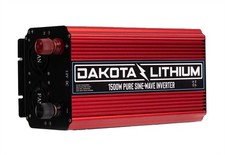 Dakota Lithium 12V1500W Pure Sine Wave Inverter