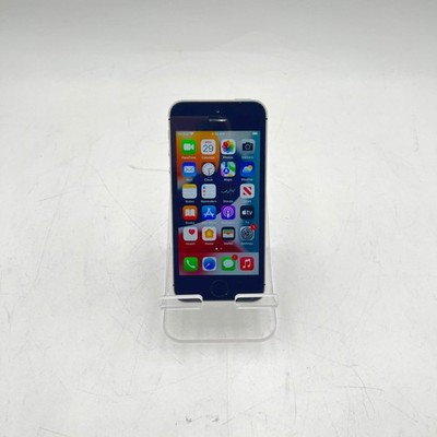 Apple iPhone SE 32GB Silver Unlocked 87% batt - Used B