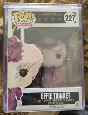 Elizabeth Banks Signed Funko Pop Effie Trinket Hunger Games With Hard Case