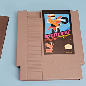 Nintendo NES Excitebike Complete CIB Tested