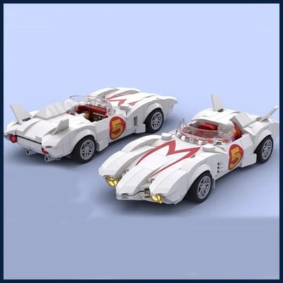 Speed Racer Auto Modell Racing Mach 5 DIY kreative pädagogische Bausteine