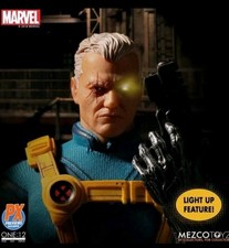 Authentic New Mezco One 12 Marvel X-Men Cable PX Previews Exclusive New