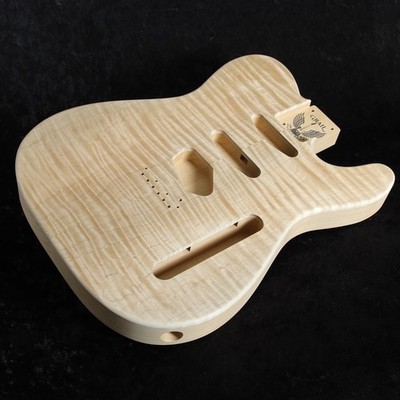 Grail Telecaster Body ~ Flame Maple ~ Alder ~ Nashville Tele