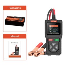TopDiag Car Lead-acid Battery Tester 12/24V Load Tester Charging System Analyzer