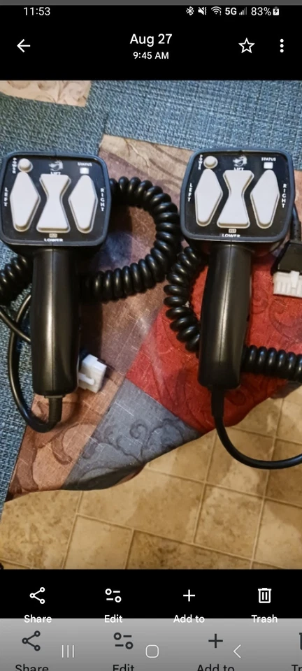 Wrangler Jeep Snow Dogg MD68, 7'. Quitanieves de acero inoxidable - Mandos a distancia - Parcialmente nuevo. Foto 2 de 4