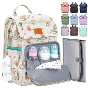 Sac à dos pour couches bébé- Grand sac pour les garçons & Filles, Sac à dos étanche