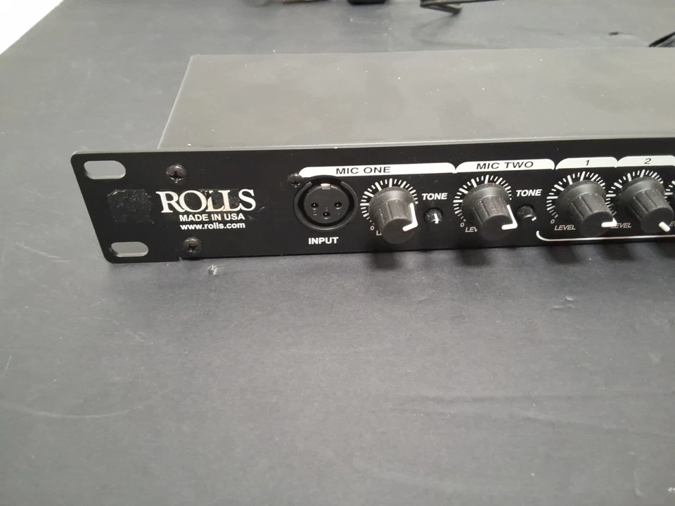 Rolls RM169 6-channel Rackmount Mixer with Bluetooth #B - Image 2 of 4