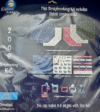 New Sealed 2006 Capture The Magic Walt Disney World Scrapbooking Kit