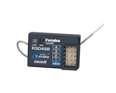 Futaba 01102179-3 - 2.4GHz T-FHSS 4-Channel Telemetry Enabled Receiver