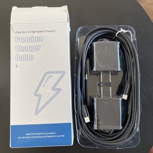 High-Speed Charging with Versatile Type-C Cable Fast Charger for All Devices-2pk