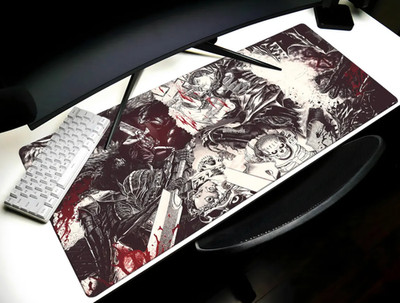 Berserk Desk Mat Anime Mouse Pad, GUTS PC Gaming Desk Pad for Gamers