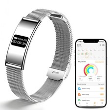 Fitness Tracker Smart Bracelet Heart Rate Sleep Monitor Waterproof Watch