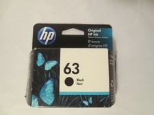Genuine HP 63XL Black & Tri-color Ink Cartridges Combo Dated 08/2022 & 03/2022
