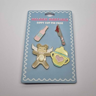 rare melanie martinez complete sippy cup pin pack