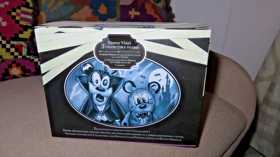 Juego Disney Edición Limitada Vinylmation Spooky 2 Serie 2 Goofy y Pluto Foto 2 de 4
