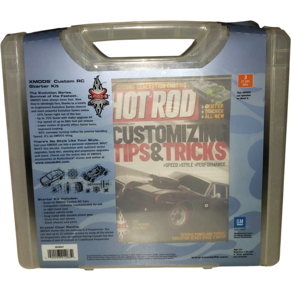 XMODS 1967 Pontiac Firebird FACTORY SEALED RC Car 60-8017 Please Read - Image 3 of 4