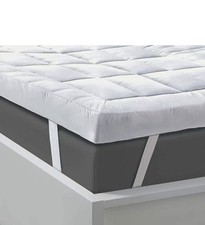 Hotel Quality Microfibre Topper 10cm/4inches Thick Deep All Sizes