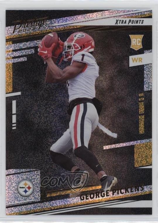 2022 Panini Prestige Rookies Xtra Points Galaxy George Pickens #323 15sx