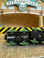 FOR DISPLAY ONLY THOMAS FRIENDS TRAIN WOODEN RAILWAY Dealer Box WHIFF