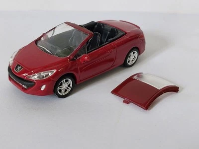 Norev Scale 1/60 Peugeot 308 CC Red Mk1- 2009. New With Box.