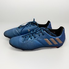 Adidas Messi 16.3 Soccer Cleats Men Sz 4.5 Blue Great Condition