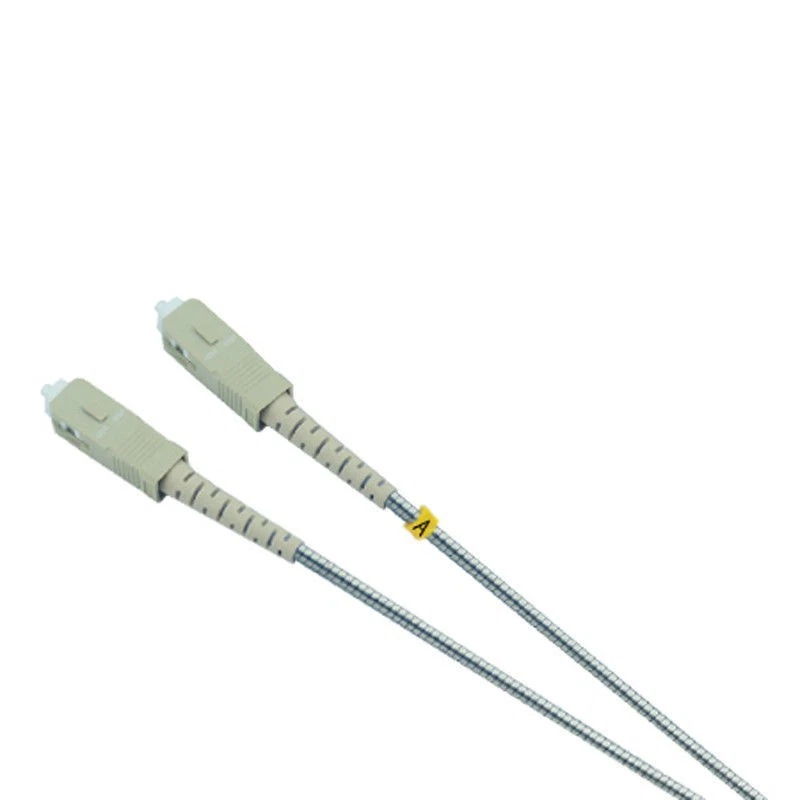 50M SC-SC UPC Fiber Cable MM MM OM2 Duplex Outdoor Field Fiber Optic Patch Cord - Image 3 of 4