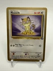 GOLD Border Meowth 56/64 Jungle Unlimited Pokemon TCG Card Vintage WOTC Creased