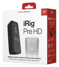 IK Multimedia IRIG PRE HD Class A Preamplifier Mobile Mike Interface Domestic G