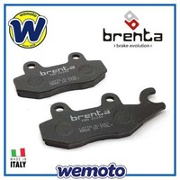 Brenta Organische BremsbeläGe FüR Vordere Bremssattel Suzuki DR 350 1991