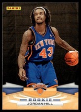 2009-10 Panini Jordan Hill Rookie New York Knicks #358