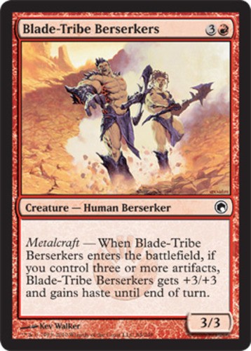 Blade-Tribe Berserkers - Scars of Mirrodin #84