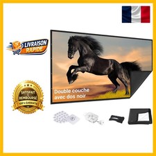 Écran de Projection 60'' Infroissable - Parfait pour Home Cinéma et Événements