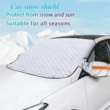 Winter Magnetic Car Windshield Cover Protector Snow Ice Frost Guard Sun Shade