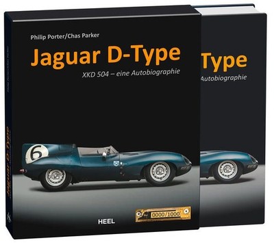 Jaguar D-Type Die Autobiografie von XKD 504 (limitiert) Porter, Philip und Chas 