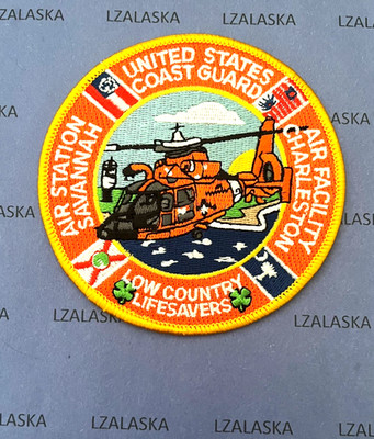 US COAST GUARD AIR STATION SAVANNAH AIR FACILITY PATCH (CG6) SEARCH & RESCUE