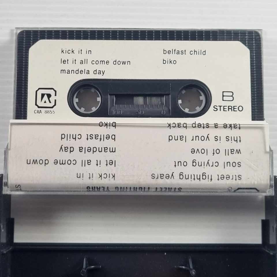 Simple Minds – Street Fighting Years Cassette Tape | ERA 5853 | Stereo | 1989 - Image 3 of 3
