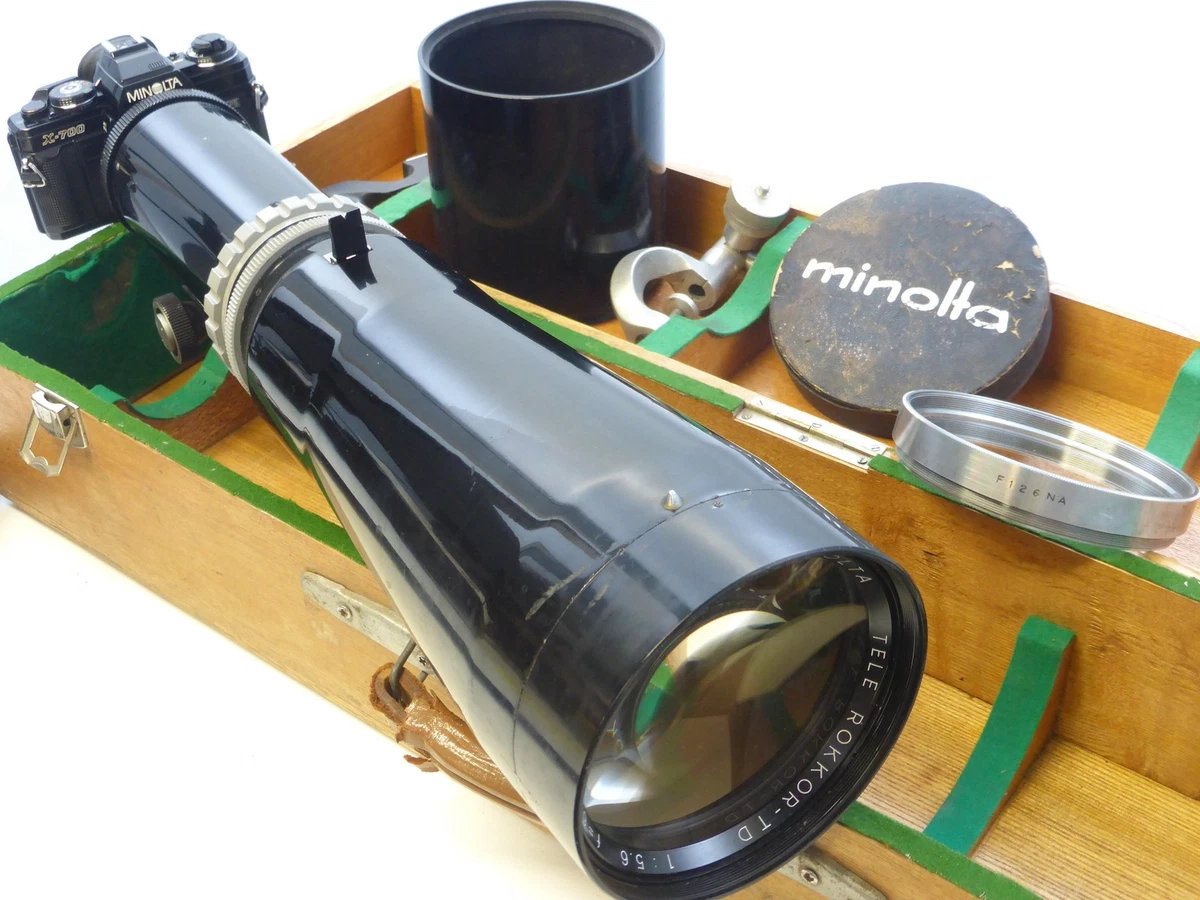 Preços baixos em Lentes de câmera Minolta 600mm | eBay