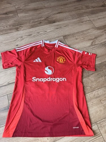 Authentic Adidas Manchester united Home Shirt 24 25  Large  Dalot 20