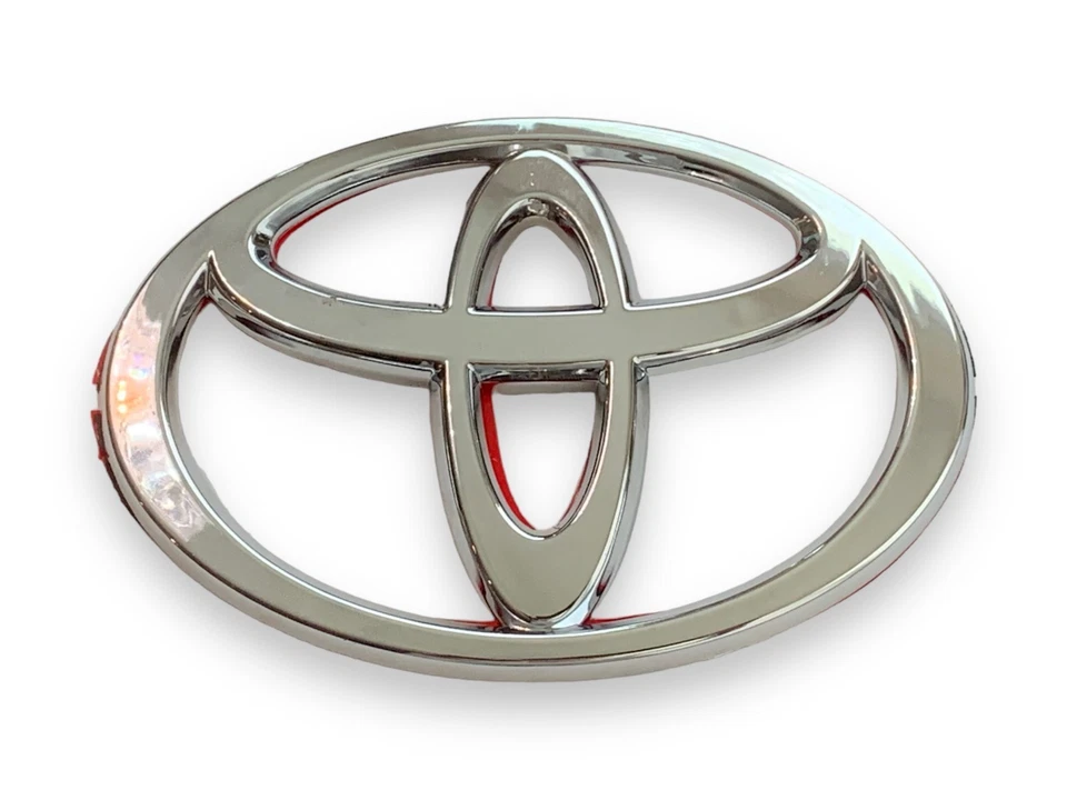 Logotipo cromado emblema parrilla Toyota para Tundra (03-06) y Sequoia (05-07) Foto 2 de 2