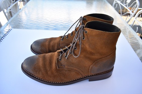 Thursday Boots President Mocha Suede size 10D